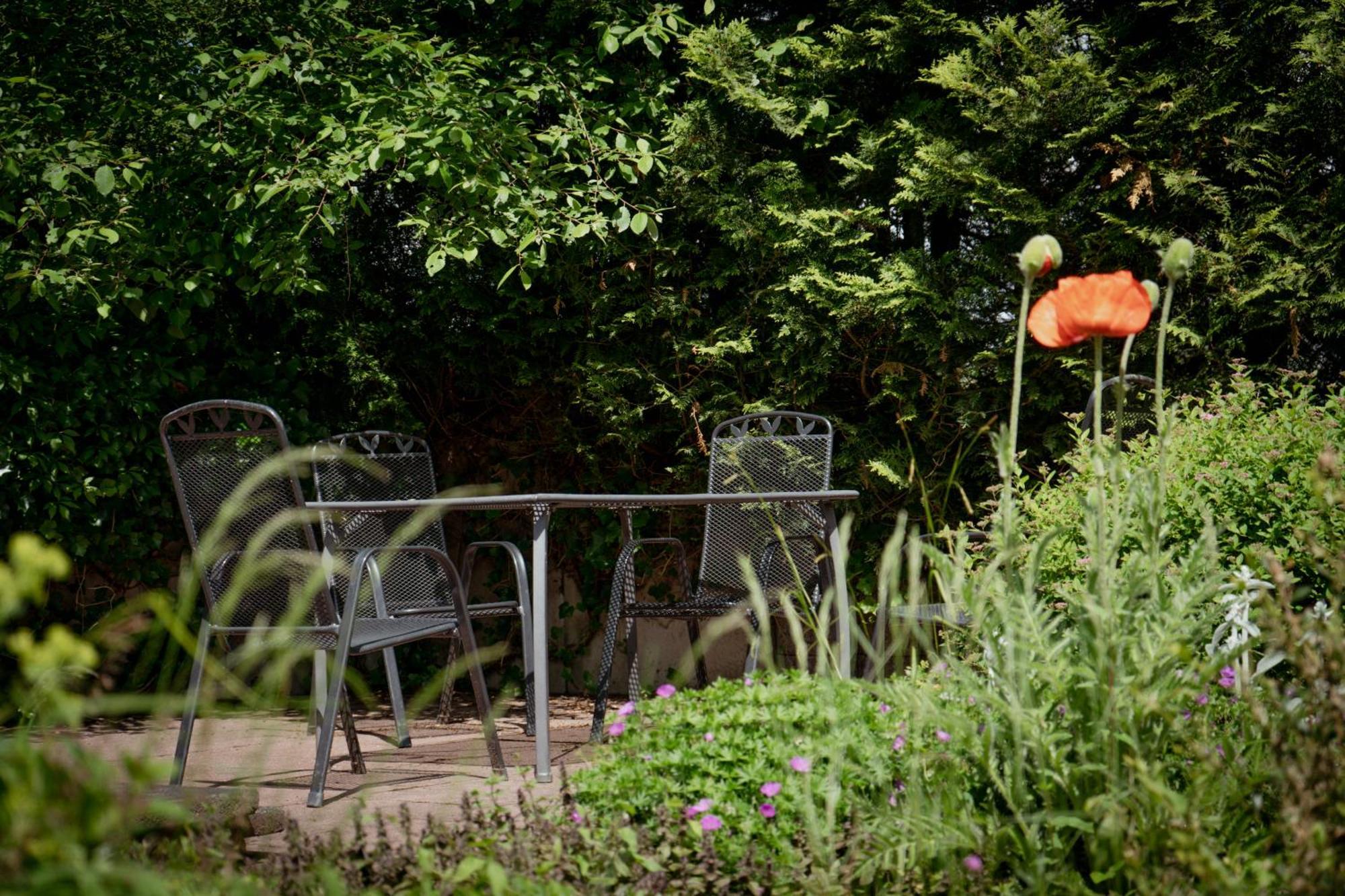 Idyllische Ferienwohnung Im Kalletal Bagian luar foto