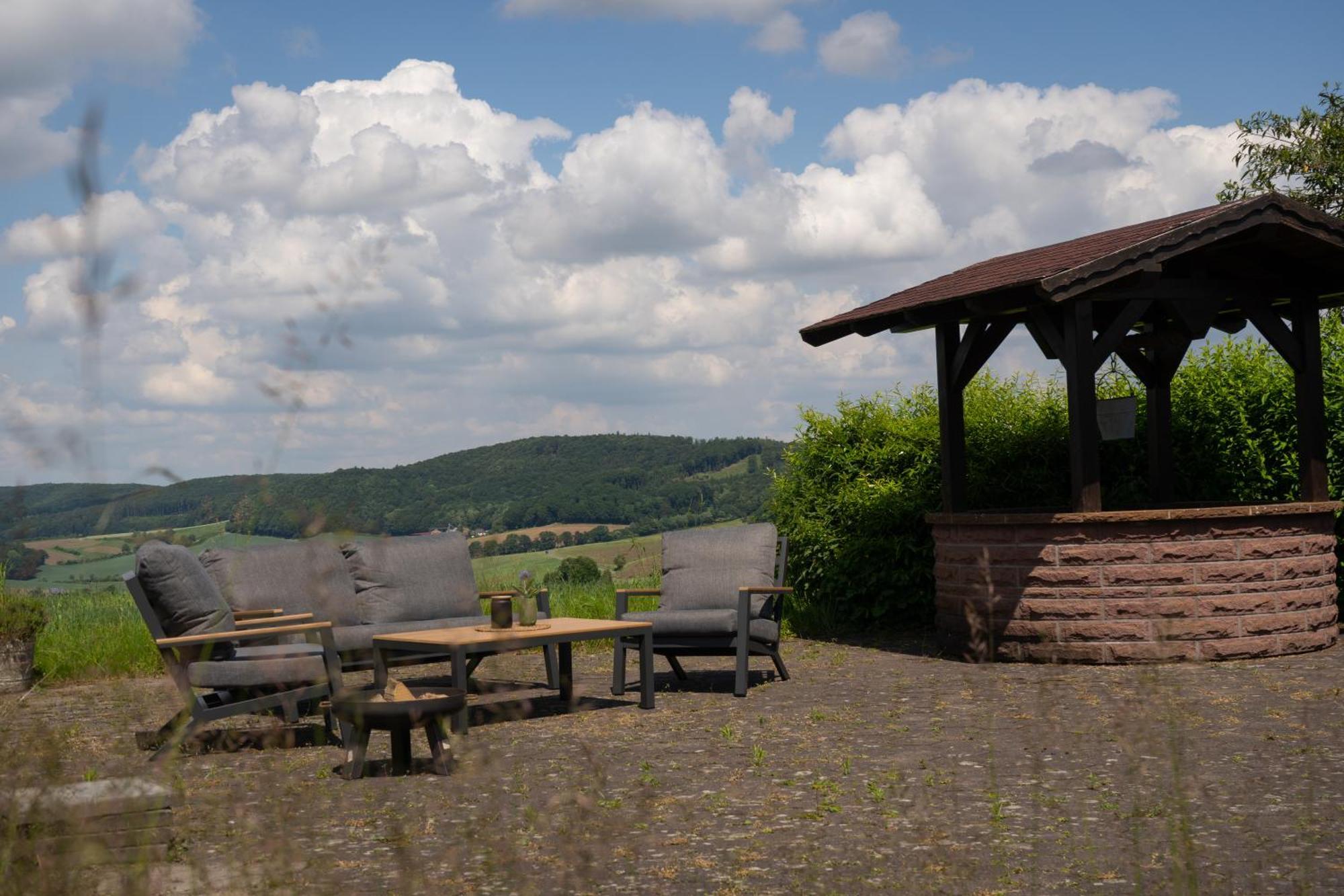 Idyllische Ferienwohnung Im Kalletal Bagian luar foto