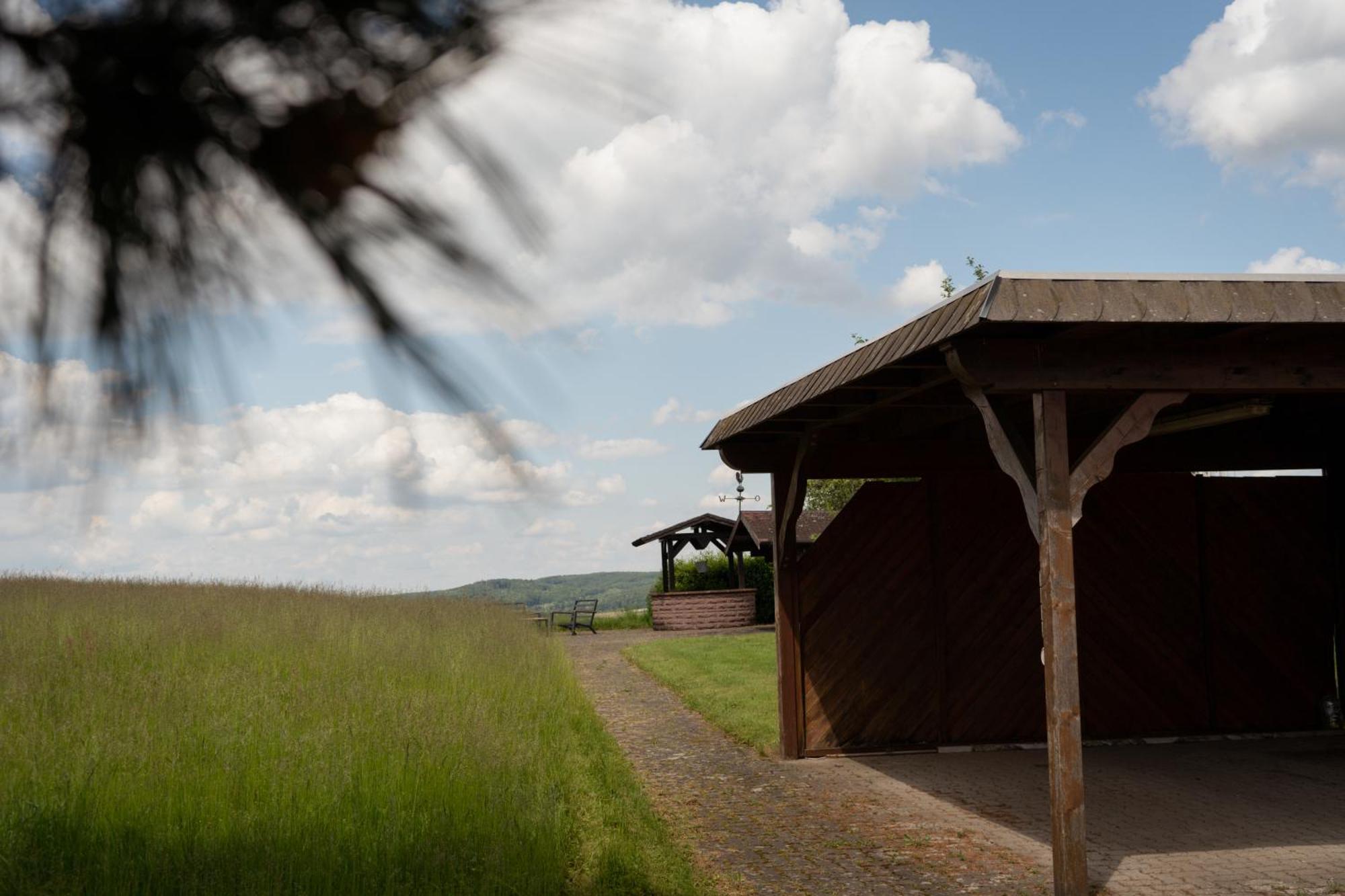Idyllische Ferienwohnung Im Kalletal Bagian luar foto