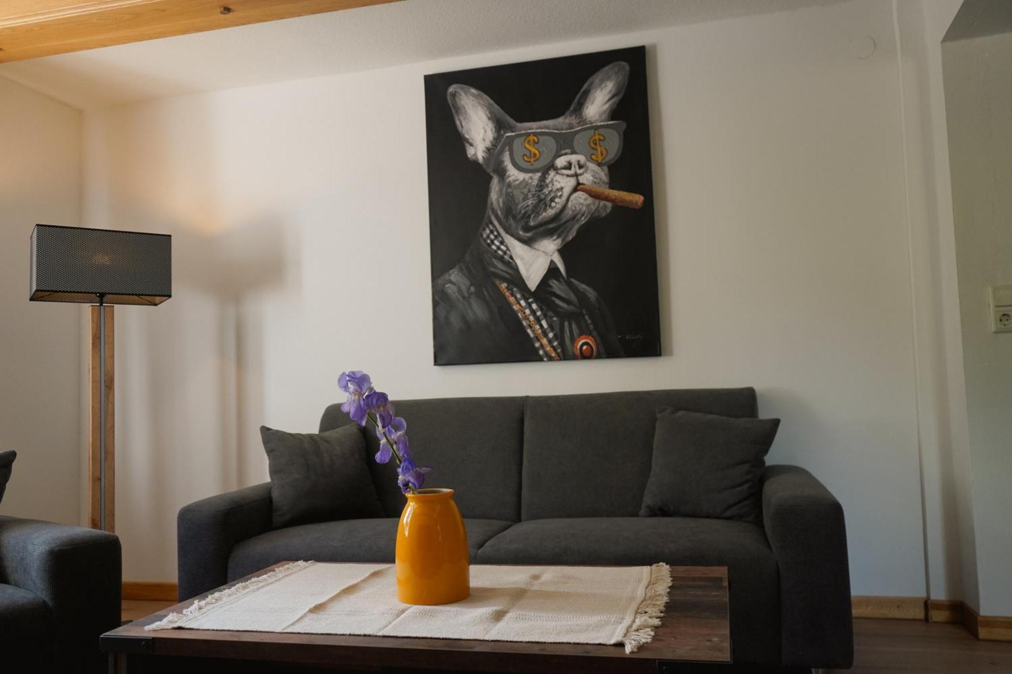 Idyllische Ferienwohnung Im Kalletal Bagian luar foto
