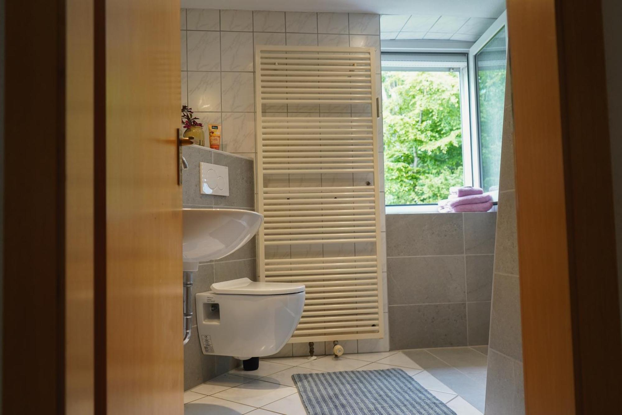 Idyllische Ferienwohnung Im Kalletal Bagian luar foto